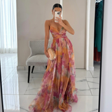 Margarida - Vestido Maxi con Diseño Floral