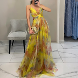 Margarida - Vestido Maxi con Diseño Floral
