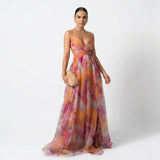 Margarida - Vestido Maxi con Diseño Floral