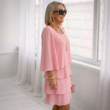 Catarina - Vestido Sofisticado y Cómodo con Detalles de Encaje