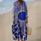 Denise - Vestido de Verano con Diseño Gráfico