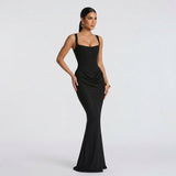 María - Elegante Vestido Maxi