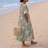 Camélia - Vestido Midi Floral Vintage