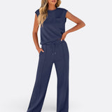 Íris - Conjunto Casual de Tejido Suave para Relajación