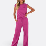 Íris - Conjunto Casual de Tejido Suave para Relajación