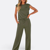 Íris - Conjunto Casual de Tejido Suave para Relajación