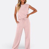 Íris - Conjunto Casual de Tejido Suave para Relajación