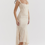 Nalina - Maxi Vestido de Elegancia