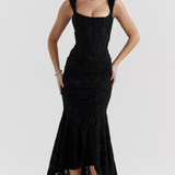 Nalina - Maxi Vestido de Elegancia