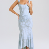 Nalina - Maxi Vestido de Elegancia