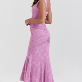 Nalina - Maxi Vestido de Elegancia