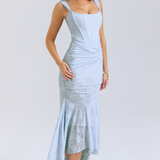 Nalina - Maxi Vestido de Elegancia