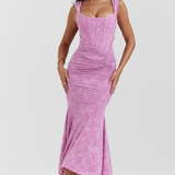 Nalina - Maxi Vestido de Elegancia