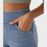Irene - Pantalones Vaqueros de Corte Amplio