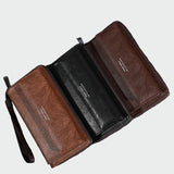 Clutch de cuero clásico