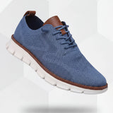 Zapatillas Ultracomfort Transpirables: Azul y Blanco