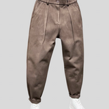 Marcelo - Pantalones Elegantes en Melange