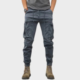 Marco - Pantalones Cargo Stretch con Múltiples Bolsillos