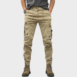 Marco - Pantalones Cargo Stretch con Múltiples Bolsillos