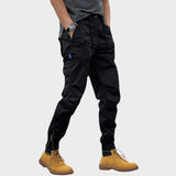 Marco - Pantalones Cargo Stretch con Múltiples Bolsillos