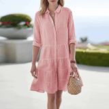Ana - Vestido de Verano Rayado