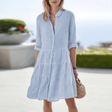 Ana - Vestido de Verano Rayado
