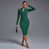 Samara - Vestido de Manga Larga Elegante