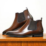 Botines Chelsea de Cuero Pedro