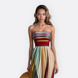 Lise - Vestido largo strapless