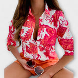 Romina - Camisa de Cuello Clásico