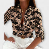 Romina - Camisa de Cuello Clásico